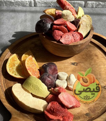 مخلوط میوه خشک پفکی